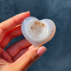 Stunning Druzy Agate Heart!