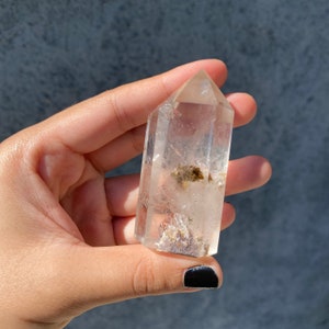 Stunning Small Lodolite Tower / Garden Quartz From Brazil