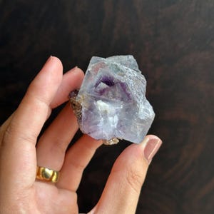 Gorgeous Bicolor Yyaogangxian Raw Fluorite Specimen