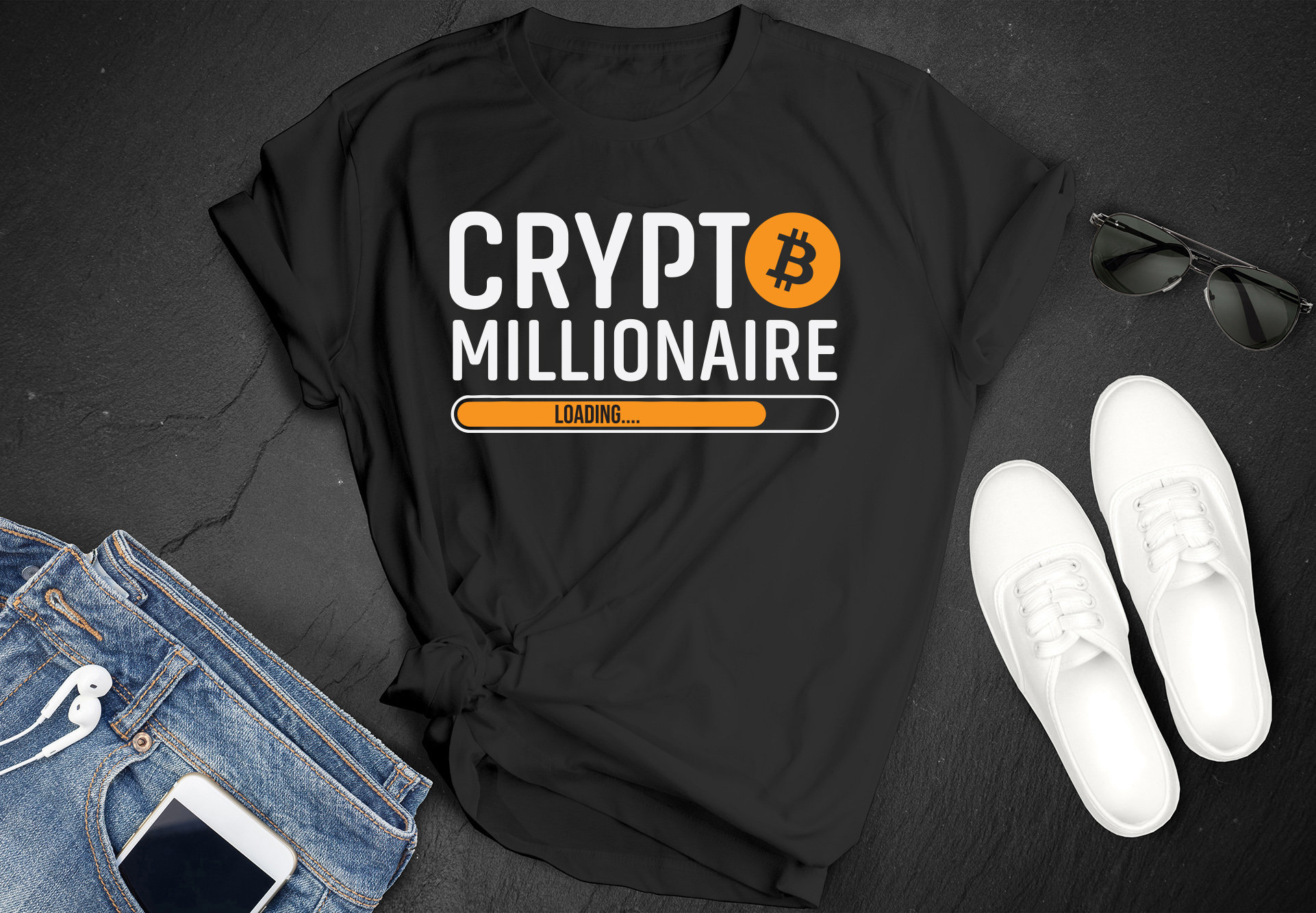 Bitcoin Crypto Millionaire PNG 4500 X 5400 Pxl - Etsy