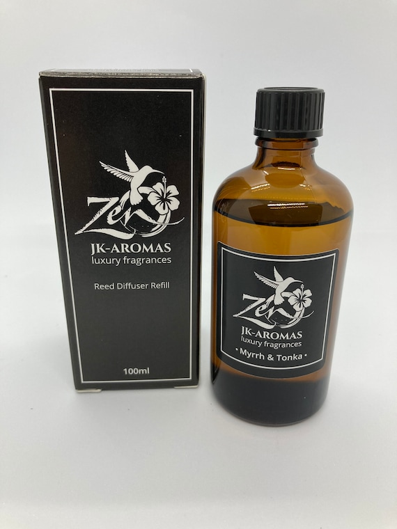 tonka and myrrh fragrance oil