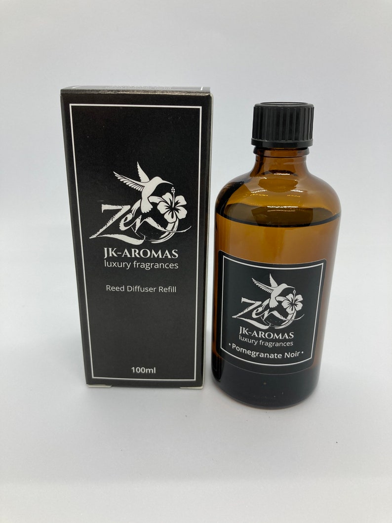 Zenjkaromas Pomegranate Noir Reed Diffuser - Thumbnail 2
