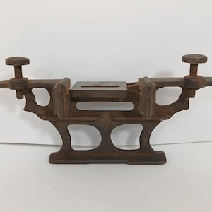 Antique Simonds Crescent Saw Tool No 340 • Patented Aug 29 1899 • Vintage Logging Raker Gauge & Saw Jointer
