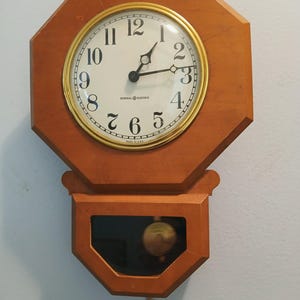 1950s Wood Clock - Etsy