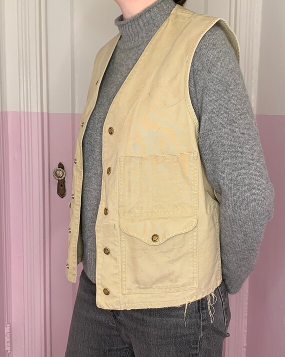 Vintage Filson Hunting Vest Etsy