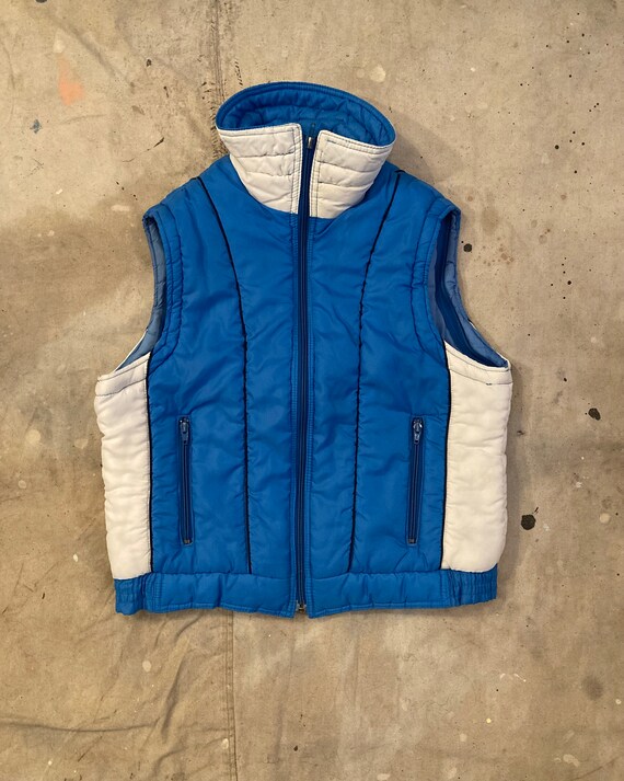 Vintage 80's Sears Puffer Vest - Etsy