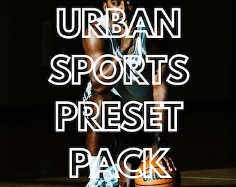 Urban Sports LIGHTROOM Presets, lightroom mobile preset, lightroom presets, black preset, urban preset, Desktop Preset, Instagram