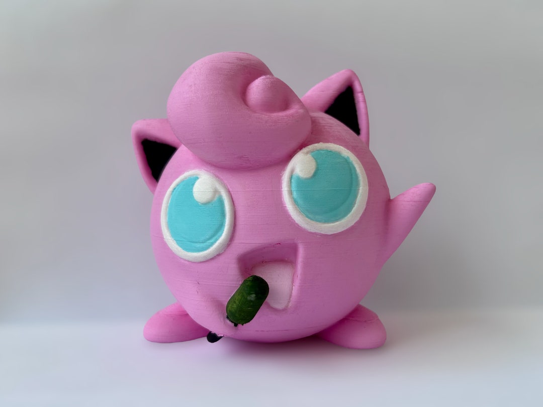 Pokémon Jigglypuff Eeveelution Figure Collectible Toy Statue Etsy