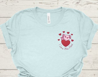Axolotl Pocket Shirt, Funny Axolotl Shirt, Axolotl Lover Gift, Axolotl T Shirt, Axolotl Tee, Axolotl T, Kid Birthday Gift, Animal Lover Gift