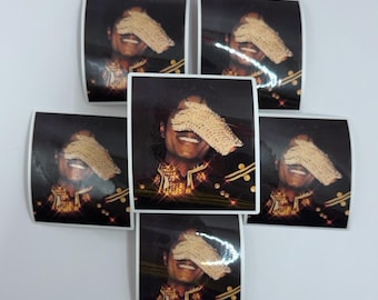 Michael Jackson Stickers, MJ Smile, MJ Glove, mj sticker, Michael Jackson, Michael Jackson Merch, MJ, King of Pop, Thriller, Pop Culture