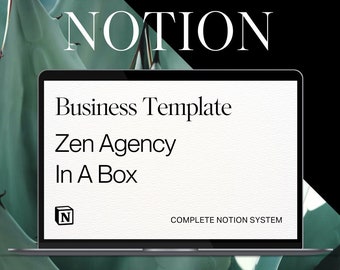 Notion Business Management Template | Agency Operations System for Freelancers and Small Teams
