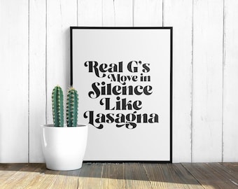 6' 7' Digital Art Print Rap Quote Rap Poster