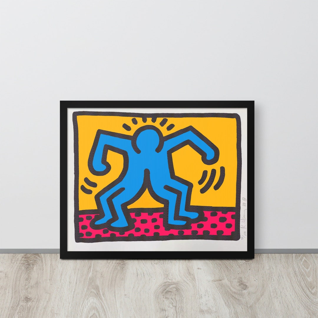 Keith Haring Pop Shop II A 1988 Vintage Pop Art Gallery Poster Print keith-haring-pop-shop-ii-a-1988-vintage-pop-art-gallery-poster-print