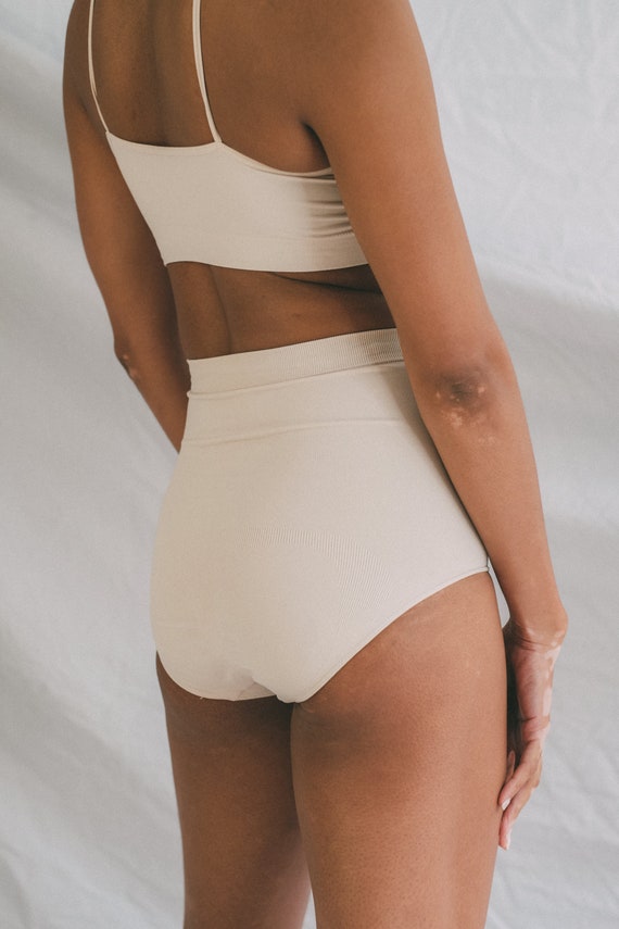 White High Waisted Undies for Every Day Comfortable Seamless Basic