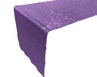 Lavender Mini Sequin Table Runners The Best Quality Fabric