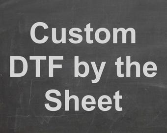 Custom DTF Transfers – Ready to Press Full-Color Heat Transfers for Shirts, Hoodies, Bags & More