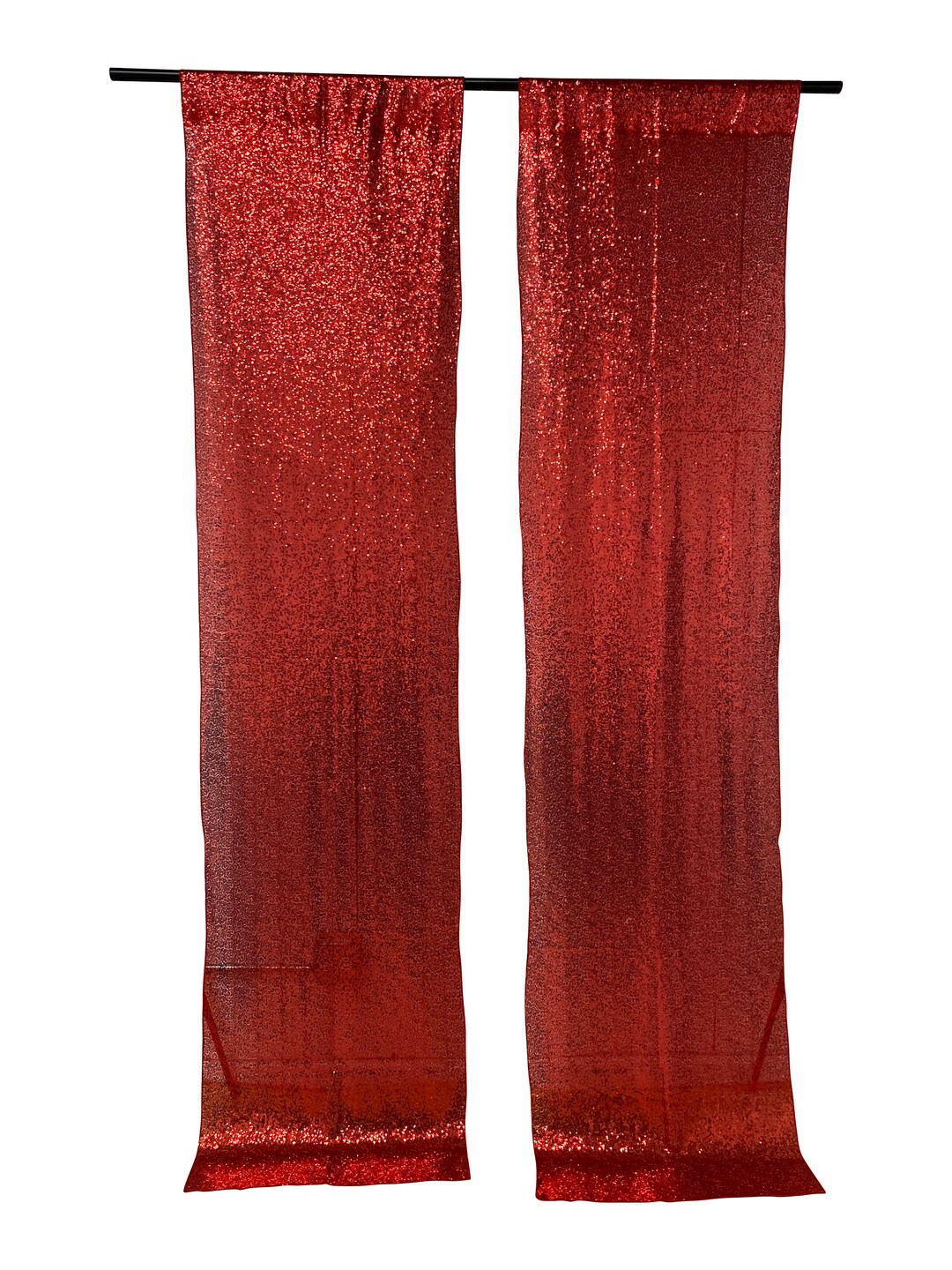 Red Mini Sequin Backdrop Curtain Panel for Decoration / Single Panel - Etsy