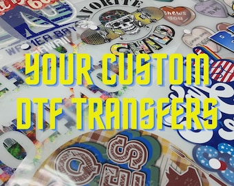 Custom DTF Heat Transfers: Ready to Press Apparel Prints