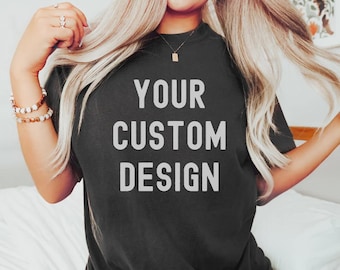 Custom Print Unisex T-Shirt: Personalized Photo, Logo, or Text