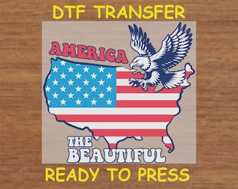 Full-Color DTF Transfers – Custom Heat Press Prints for T-Shirts, Hoodies, Tote Bags & All Fabrics