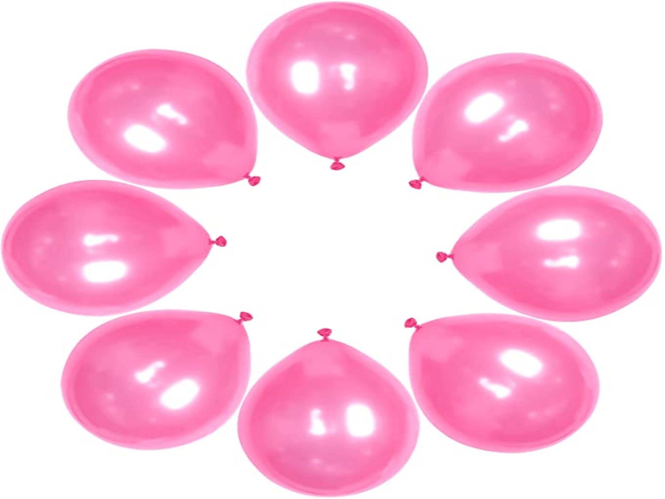 Globos de color rosa polvoriento de doble relleno, 50 globos de látex de  helio de 10 pulgadas, globos de fiesta retro rosa rubor rosa malva, globo