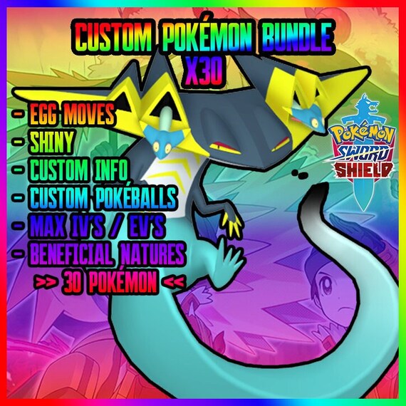 Pokémon Sword & Shield - ULTRA BEASTS BUNDLE (LEGIT, for shiny bundle ask)