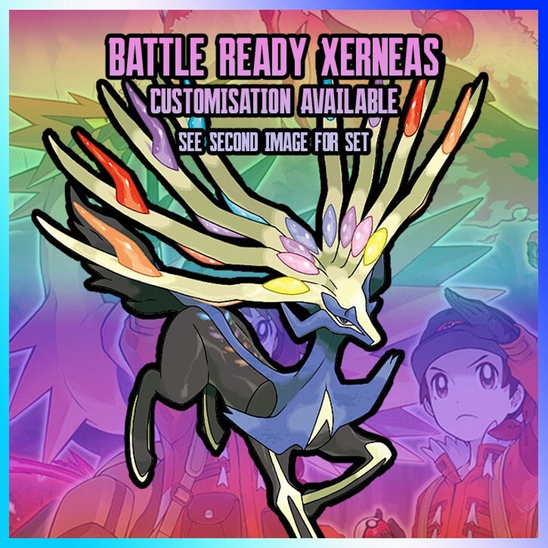 Pokémon Xerneas 6IV Non Shiny Pour Legends Pokémon ZA Sur Nintendo Switch - Neuf 2025