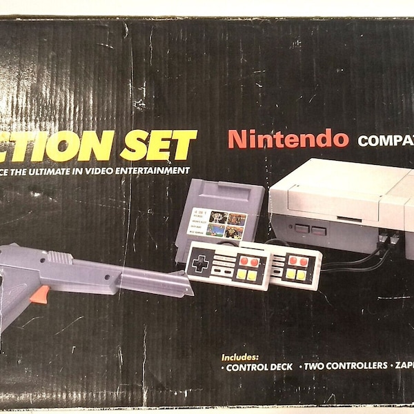 Action Set Nintendo Compatible 8 bits rétro famiclone console 90's 72 broches MicroGenius Pegasus Nintendo