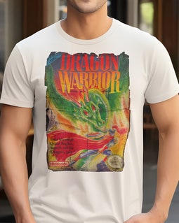Dragon Warrior NES V3 - Vintage T Shirt 8 Colors Unisex All Sizes