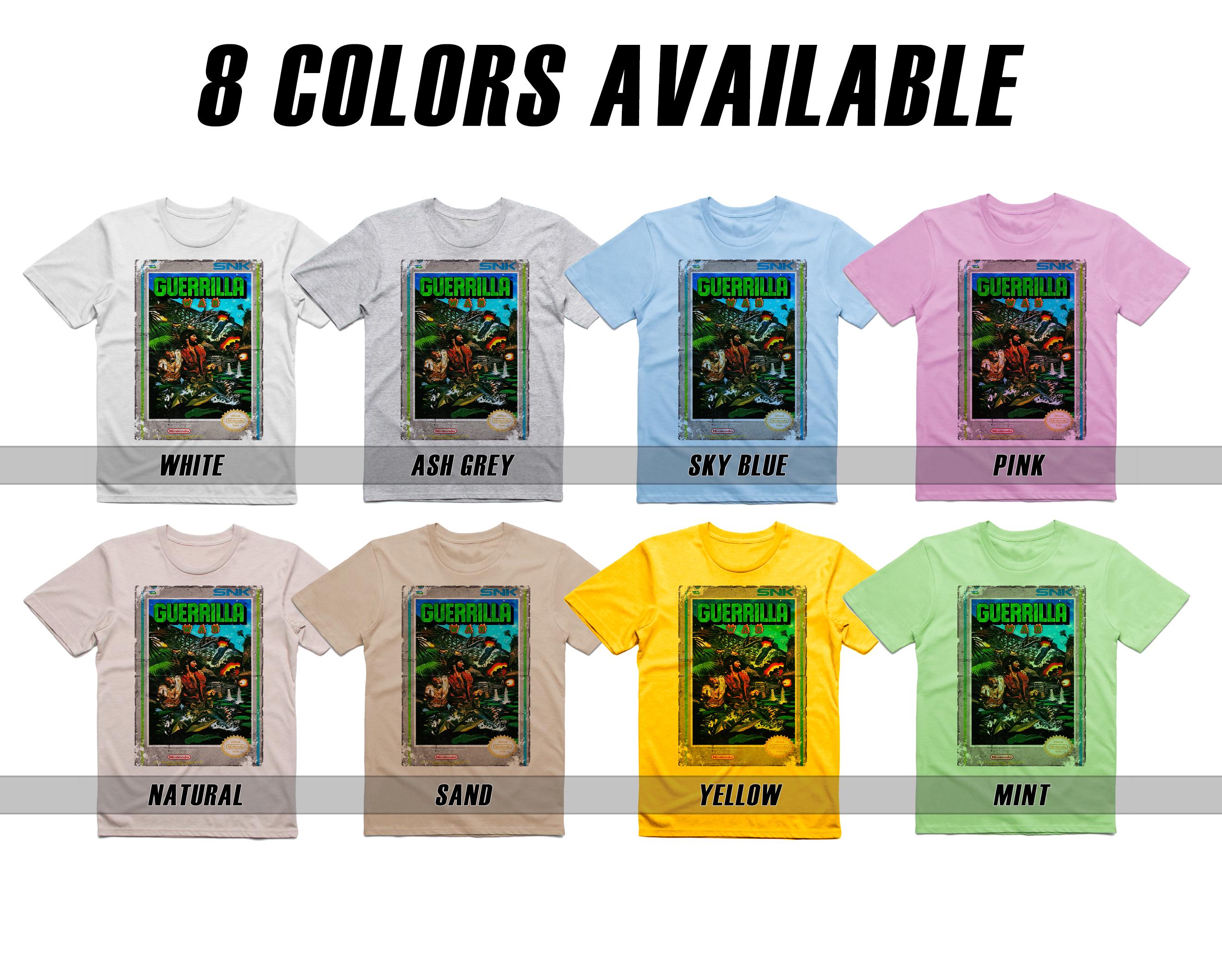 Guerilla War - Vintage T Shirt 8 Colors Unisex Sizes S-5XL 100
