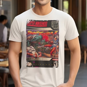 SNES Inspired Super Famicom Japanese Decal Tribute Men T-Shirt