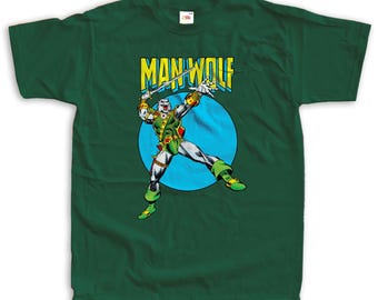 Man-Wolf Comic Super Heroes Vintage T Shirt Unisex sizes S-5XL 100% cotton Cover Art