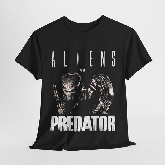 Alien VS Predator Graphic Tee, Sci-fi T-shirt, Unisex Casual Wear