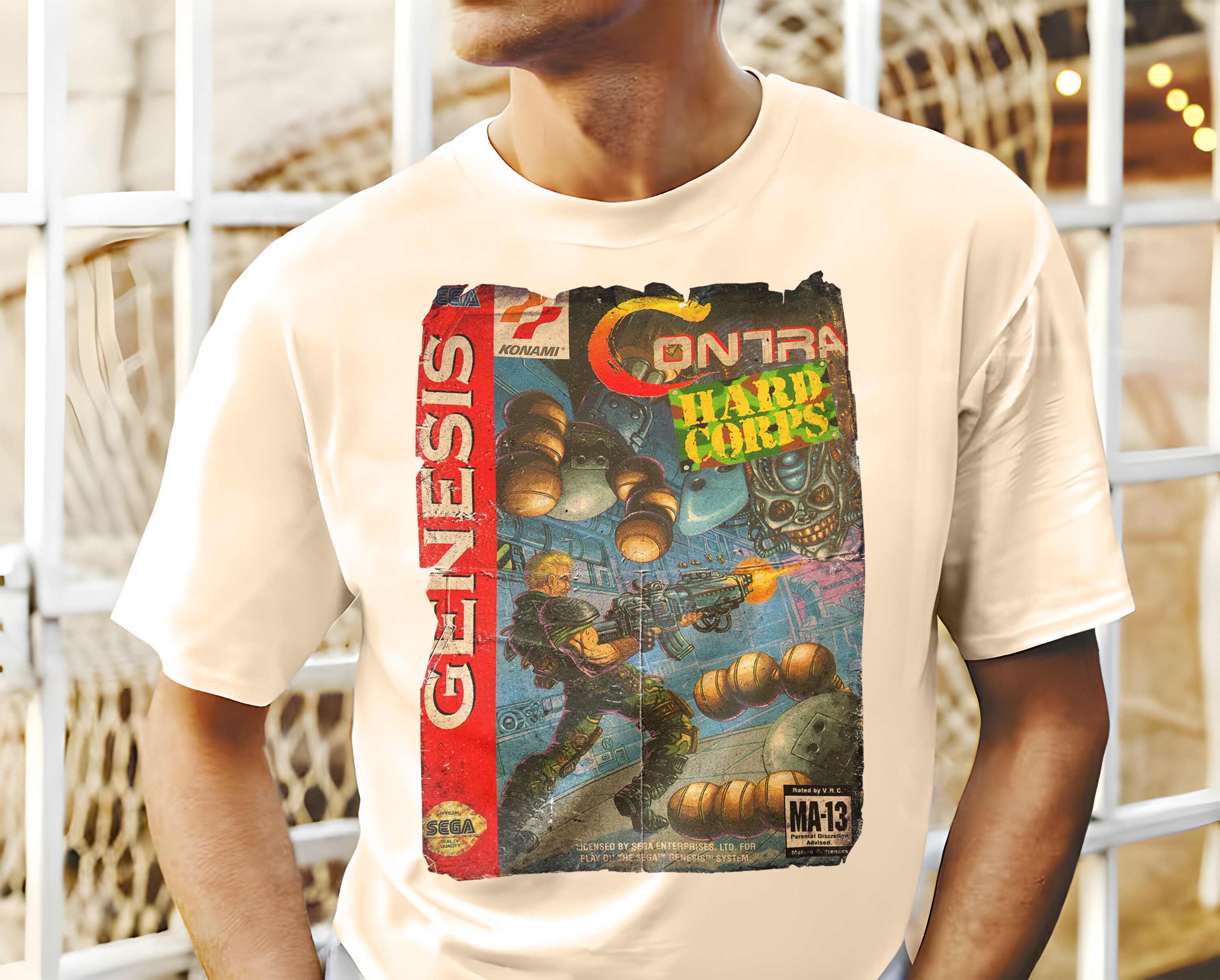 Contra Hard Corps - Sega Genesis Vintage T Shirt 8 Colors