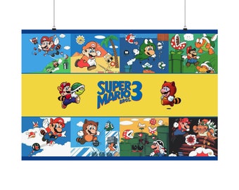 スーパーマリオ3にインスパイアされたトランプ - Etsy 日本