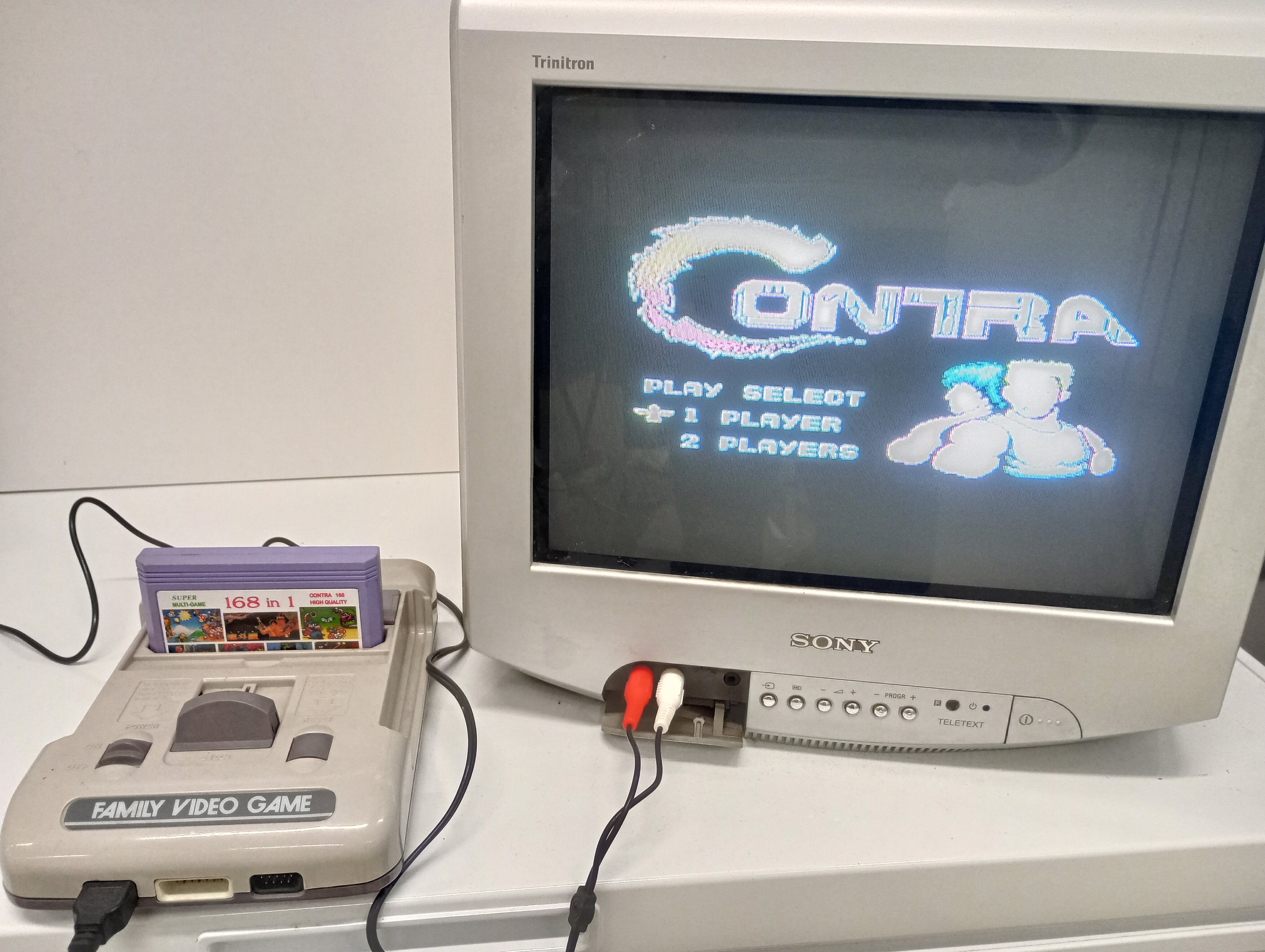 168 in 1 Game 90s RARE Famicom Nes Game Cartridge 8bit Mario Contra ...