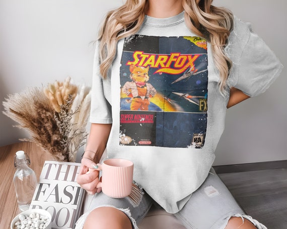 Starfox - SNES Vintage T Shirt 8 Colors Unisex All Sizes S-5XL 100