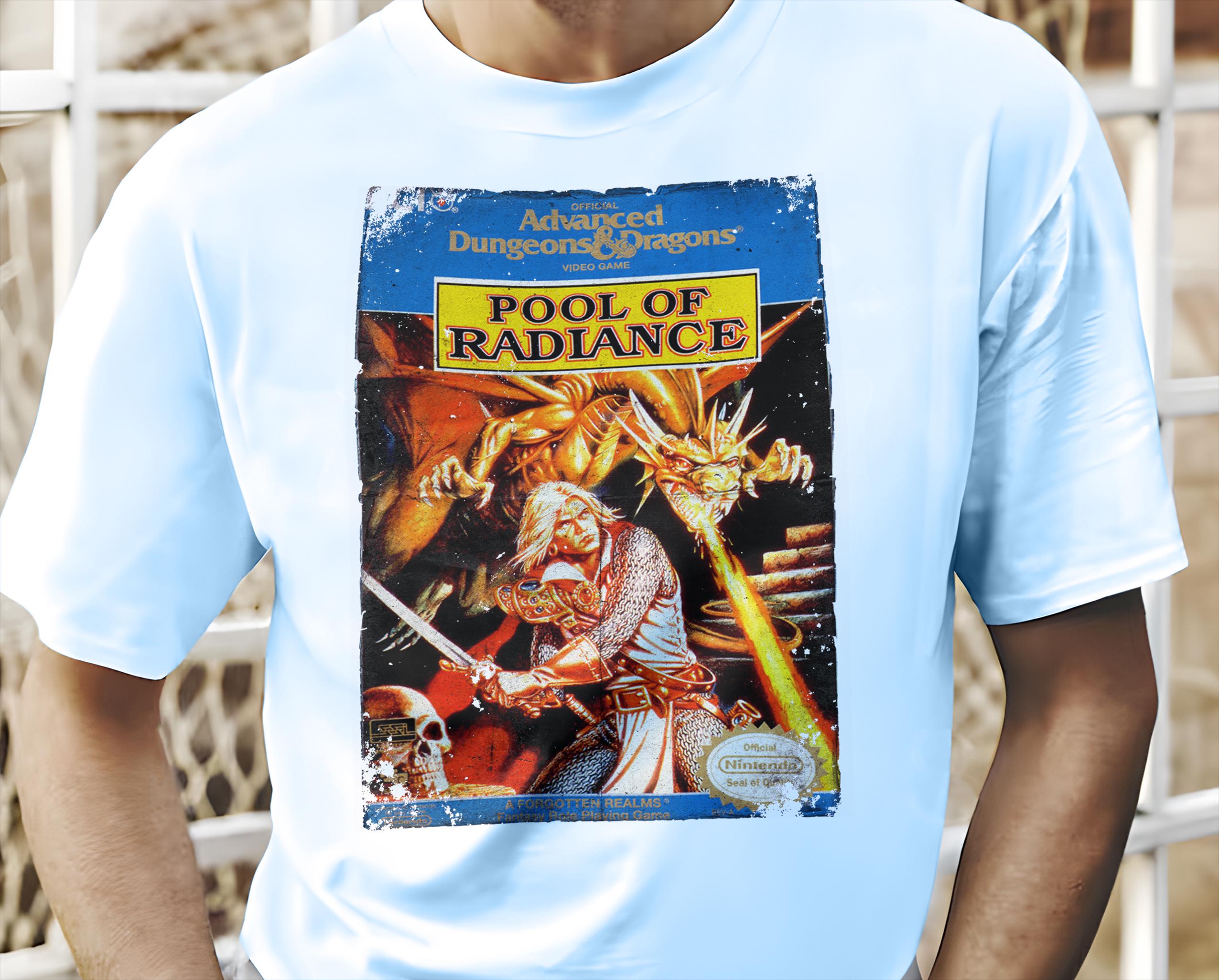 Advanced Dungeons & Dragons Pool of Radiance - Vintage T Shirt 8
