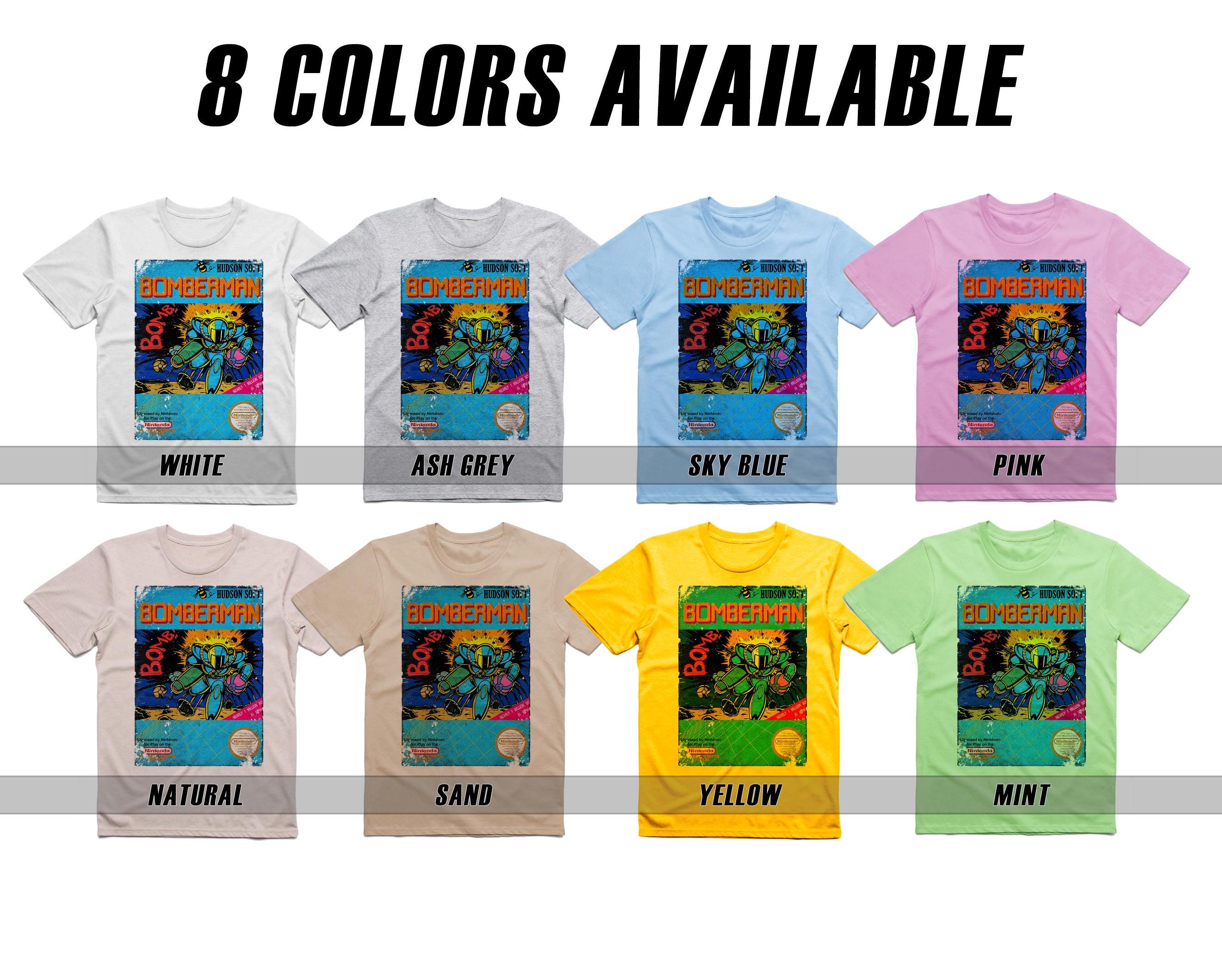 Bomberman - Vintage T Shirt 8 Colors Unisex Sizes S-5XL 100