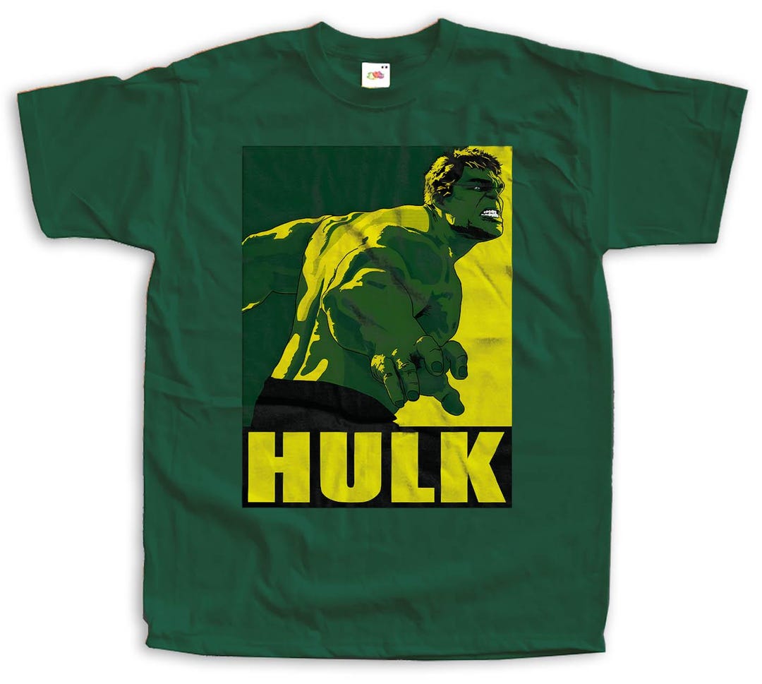 The Hulk Super Heroes Vintage T Shirt Unisex Sizes S-5XL 100% Cotton ...