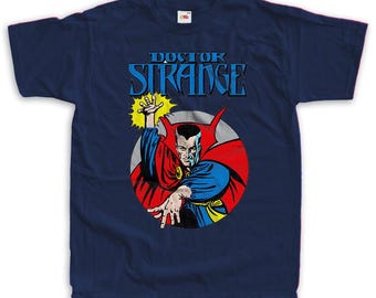 Doctor Strange V2 Comic Super Heroes Vintage T Shirt Unisex sizes S-5XL 100% cotton Cover Art