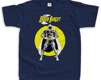Moon Knight V1 Comic Super Heroes Vintage T Shirt Unisex sizes S-5XL 100% cotton Cover Art