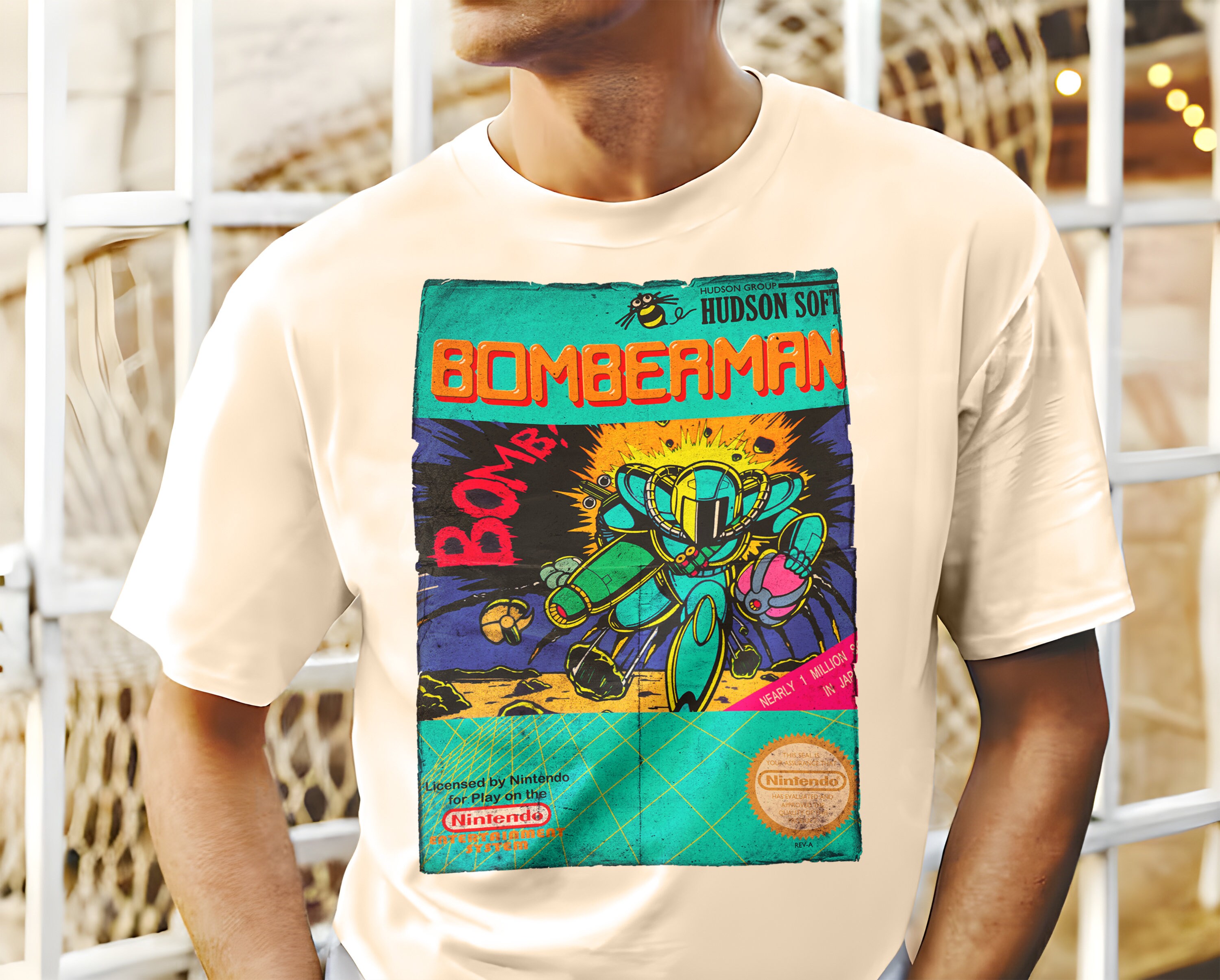 Bomberman NES - Vintage T Shirt 8 Colors Unisex All Sizes S-5XL 