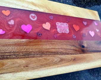 Valentines Day Charcuterie board / cutting board / unique gift