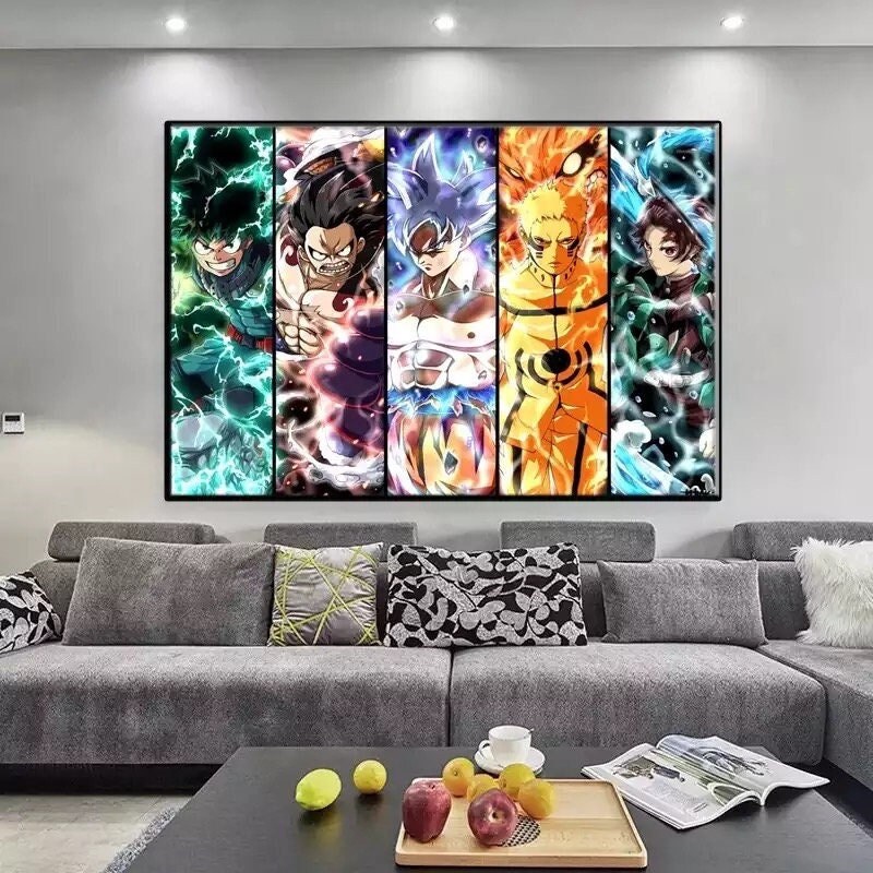 Premium Anime Character Canvas Portrait Wall Poster / - Etsy Canada Premium Anime Character Canvas Portrait Wall Poster / - Etsy Canada