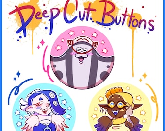 Deep Cut Buttons - RETIRED