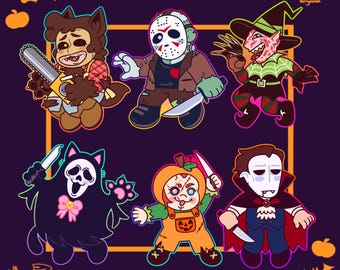 Halloween Horror Charms