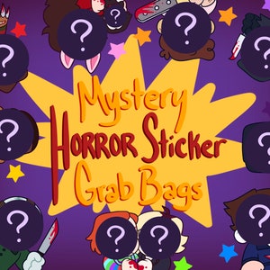 Mystery Horror Stickers