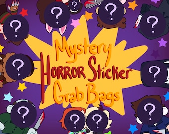 Mystery Horror Stickers