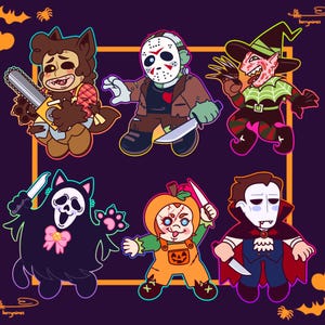 Halloween Horror Charms